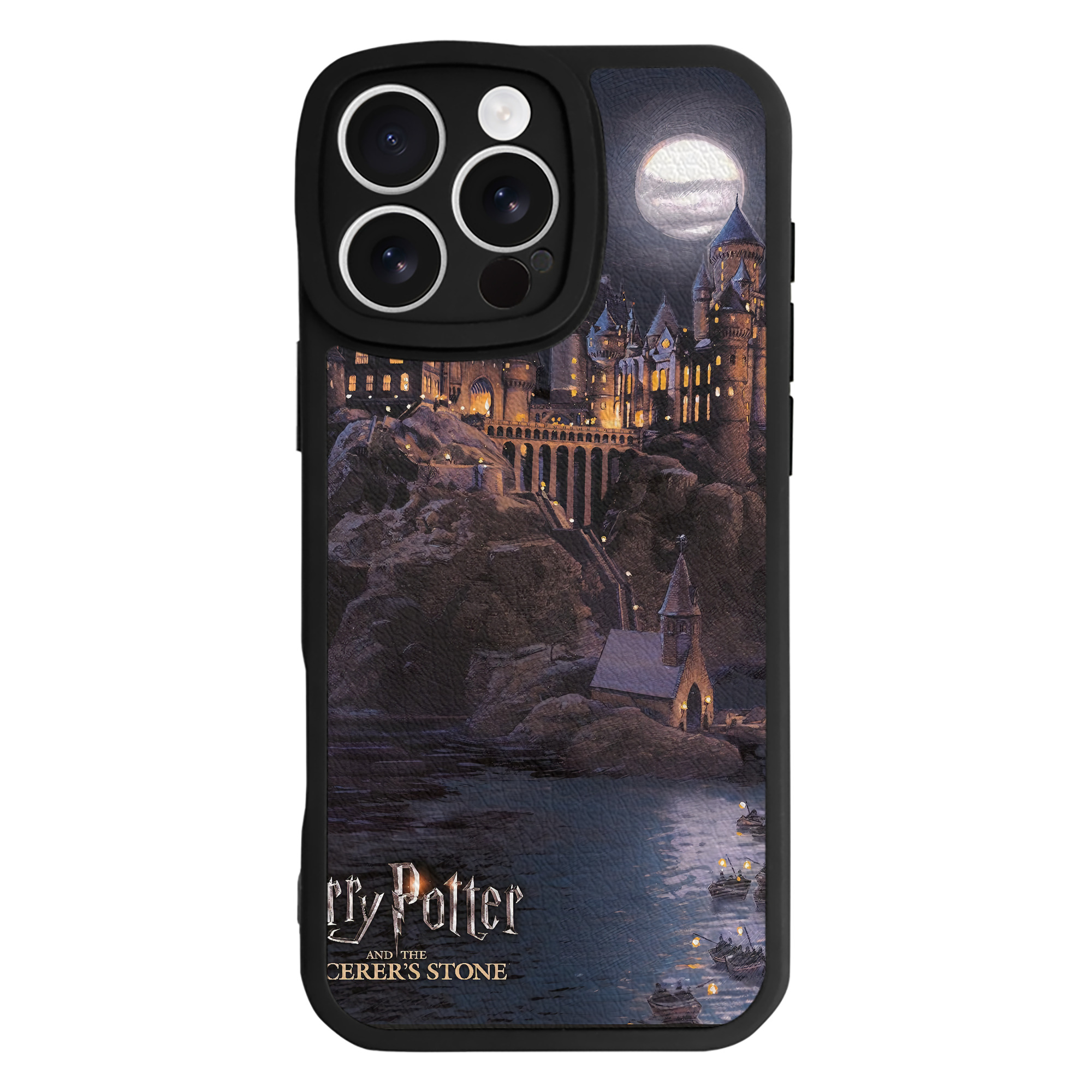 （画像用） Harry Potter ハリー・ポッターシリーズ 【iPhone 16シリーズ対応】シリコンスマホケース（レザー調） 材質：シリコン